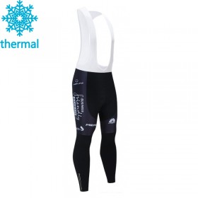Fietsbroek Lang met Bretels 2021 Team Bahrain Victorious N001 Winter Thermal Fleece